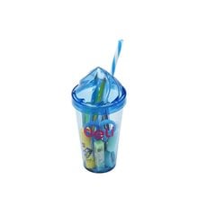 Deli Σχολικό σετ σε Ποτήρι 10τμχ. Back to School Μπλε 097818  Σχολικά Σετ Δώρων