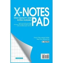 Μπλόκ 12x17 X-Notes  κατριγέ  Μπλοκ Μιλιμετρέ