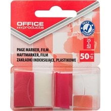 Σελιδοδείκτης Office Κόκκινο 25x43mm 50τεμ. 14223121-03  Σελιδοδείκτες