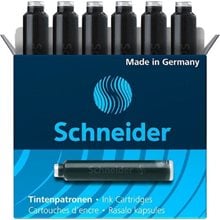 Μελάνι Πέννας Schneider Μαύρο (Αμπούλες 6 Τμχ)  Πένες