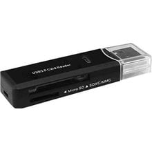 Lamtech Usb 3.0 Card Reader Black  Card Readers - Usb Hubs