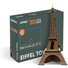 Cartonic 3D Puzzle Eco Πύργος του Αίφελ  Παζλ 3D