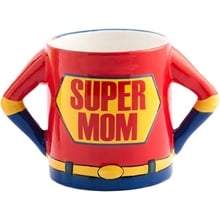 Κούπα Super Mom Stoneware 18x11cm 500ml σε κουτάκι δώρου  Κούπες