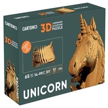 Cartonic 3D Puzzle Eco Unicorn  Παζλ 3D