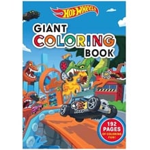 GIANT COLORINGBOOK- HOT WHEELS  Μπλοκ Ζωγραφικής