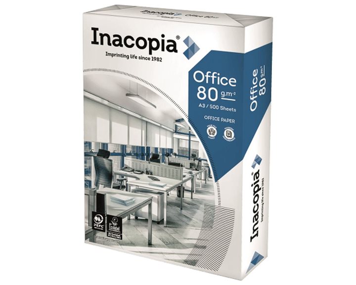 Χαρτί Φωτοτυπικό Α3 Inacopia 80gr 500φ