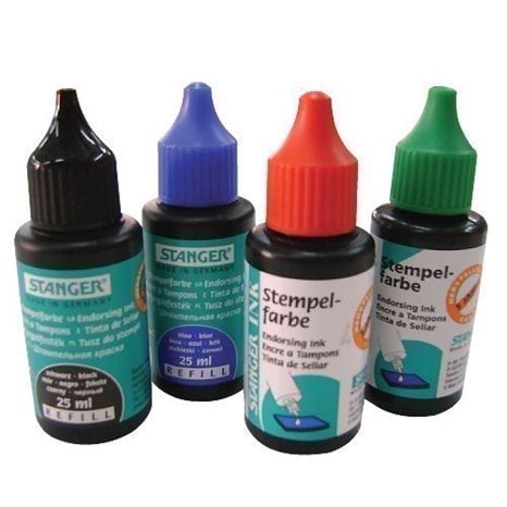 Μελάνι Σφραγίδος Stanger 25ml Μαύρο