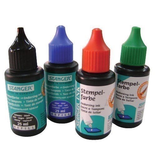 Μελάνι Σφραγίδος Stanger 25ml Μαύρο
