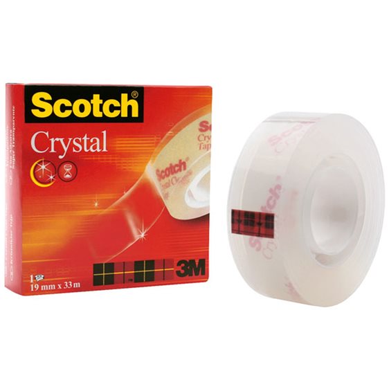 Ταινία Scotch Crystal 600 19mmΧ33m