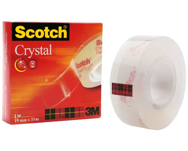 Ταινία Scotch Crystal 600 19mmΧ33m