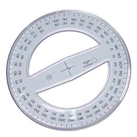 Μοιρογνωμόνιο Στρογγυλό Pratell 203 12cm/360