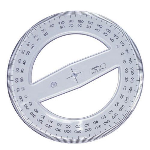 Μοιρογνωμόνιο Στρογγυλό Pratell 203 12cm/360
