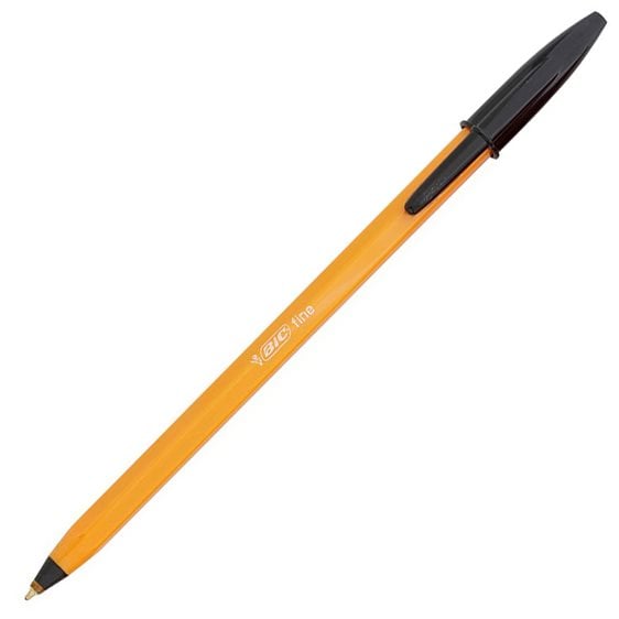 Στυλό Bic Orange Μαύρο Fine