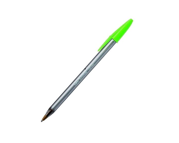 Στυλό Bic Cristal Large 1.6mm Fun Line Λαχανί