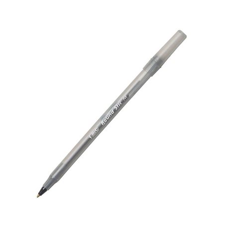 Στυλό  Bic Cristal Shine 1.0mm Ασημί