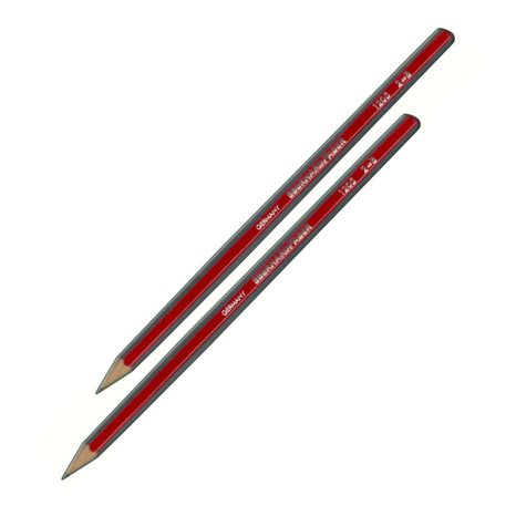 Μολύβι Eb.Faber  Ριγέ Κόκκινο 2=Β