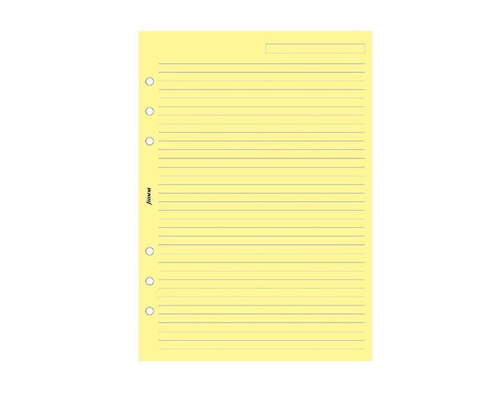 Ανταλλακτικό  Filofax A5 Ruled NotePaper