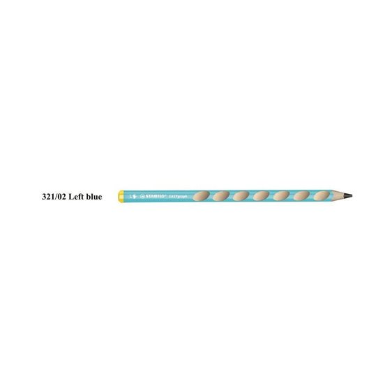 Μολύβι Stabilo Easy Graph για αριστερόχειρες 321/02 HB Blue