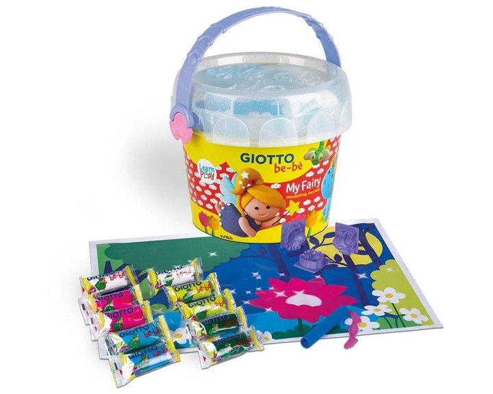 Σετ Πλαστελίνης Giotto Σε Κουβαδάκι My Fairy 16pcs 000469300