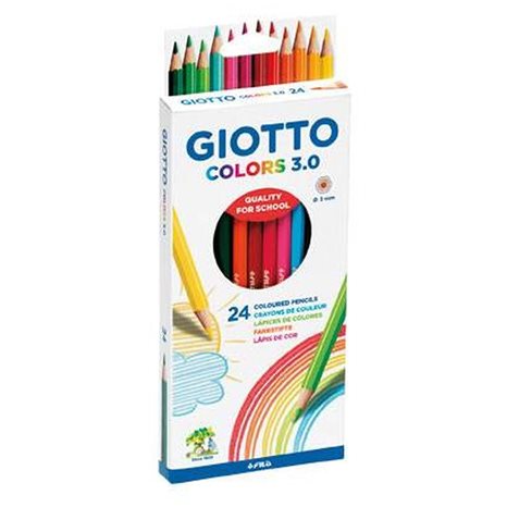 Ξυλομπογιές Giotto Colors 3.0 24τεμ. 000276700