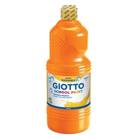 Τέμπερα Giotto 1000ml Πορτοκαλί 053550500