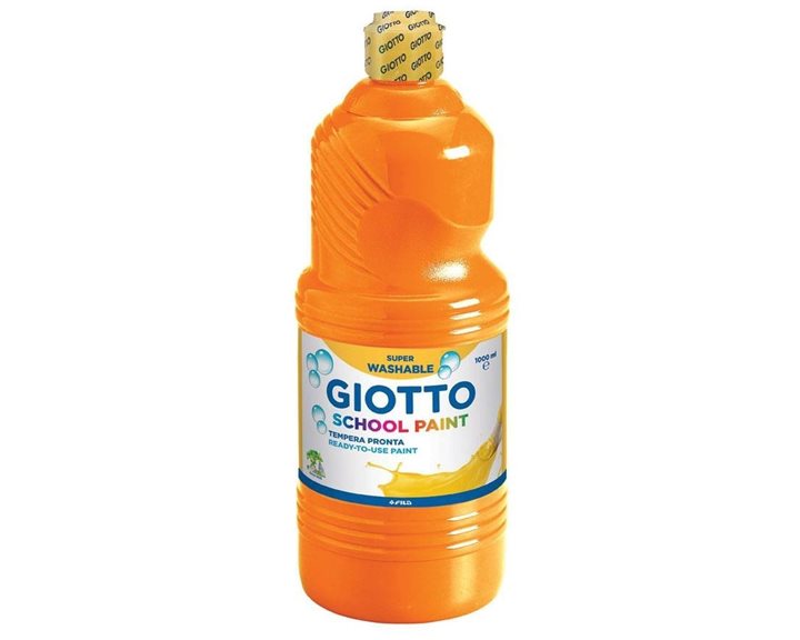 Τέμπερα Giotto 1000ml Πορτοκαλί 053550500