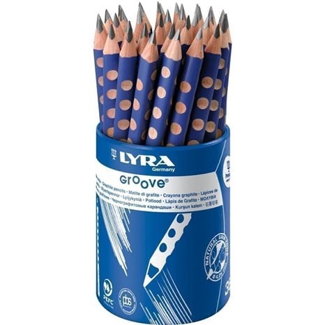 Μολύβι Lyra Groove Natural Grip Graphite B