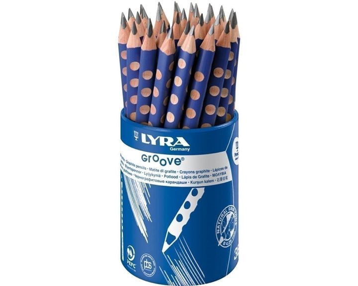Μολύβι Lyra Groove Natural Grip Graphite B