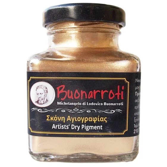 Σκόνη Αγιογραφίας 50 Gr Pale Gold