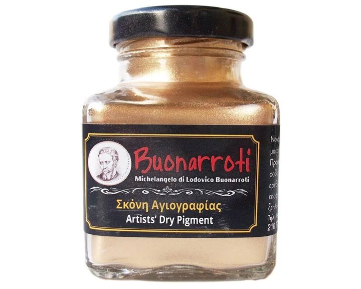 Σκόνη Αγιογραφίας 50 Gr Pale Gold