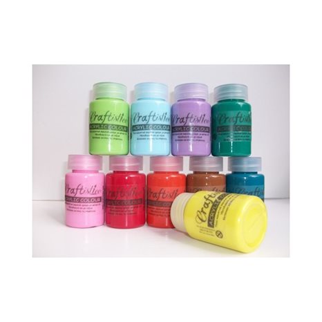 Craftistico 60 ml Ακρυλικό Χρώμα 74 Pearl Bronze