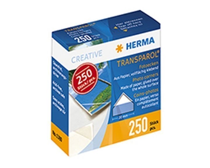 Γωνίες Αυτοκόλλητες Φωτογραφίας Herma 1380