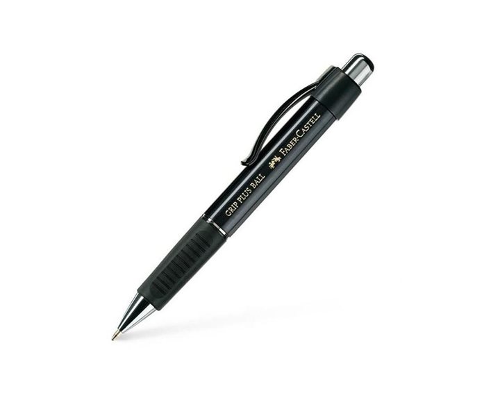 Στυλό Faber-Castell Grip Plus Ball Black 140733
