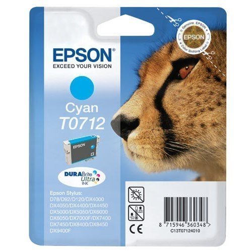 Μελάνι Epson T0712 Cyan C13T07124012