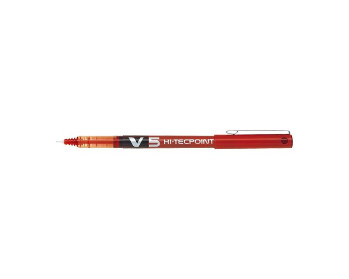 Pilot Μαρκαδόρος V5 Hi-Tecpoint 0.5mm Κόκκινος