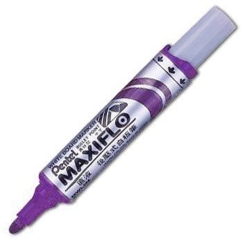 Μαρκαδόρος Pentel White Board Μωβ MWL5M
