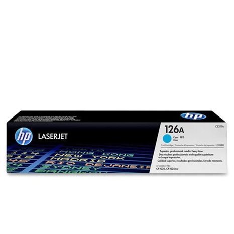Toner Laser HP No.126A (CE311A) Cyan