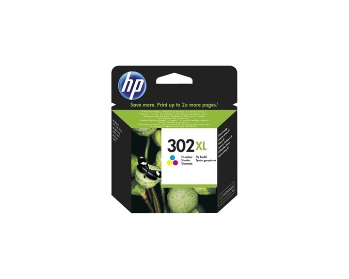 Μελάνι HP 302XL TRI COLOUR F6U67AE