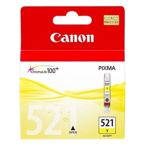 Μελάνι Canon CLI-521Y Yellow 2936B001