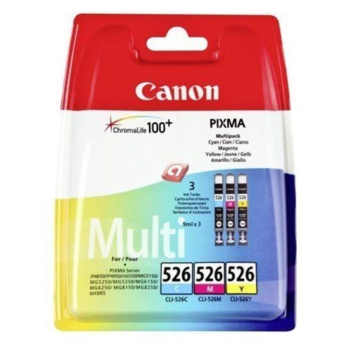 Μελάνι Canon multi-pack CLI - 526 (C.M.Y) 4541B006/4541B009