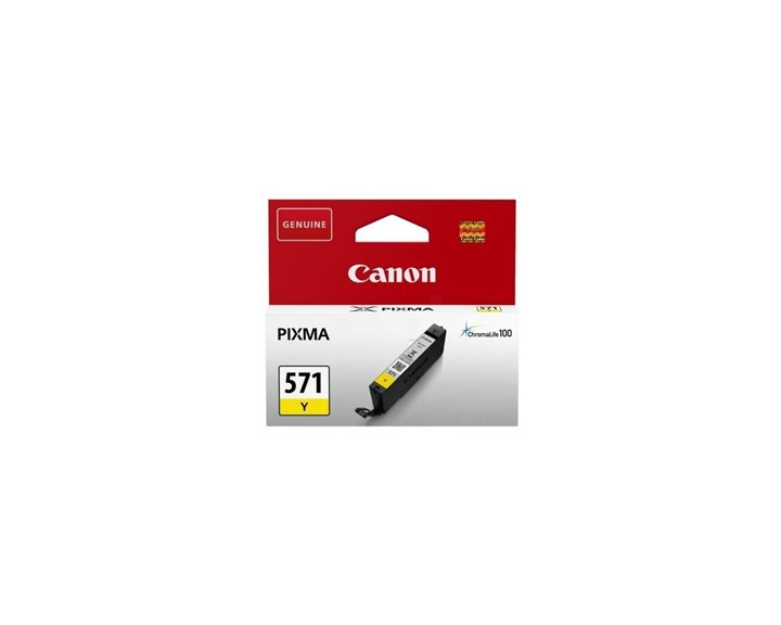 Μελάνι Canon CLI-571Y Yellow (0388C001)