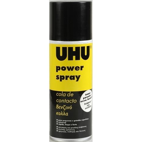 Κόλλα Uhu Βενζινόκολλα Power Spray 200ml