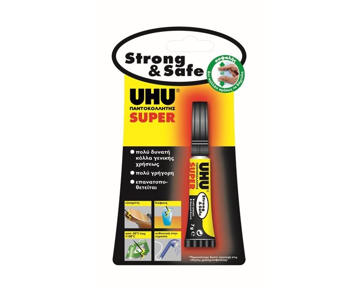 Κόλλα Uhu Παντοκολλητής Super 7gr 10338 35257