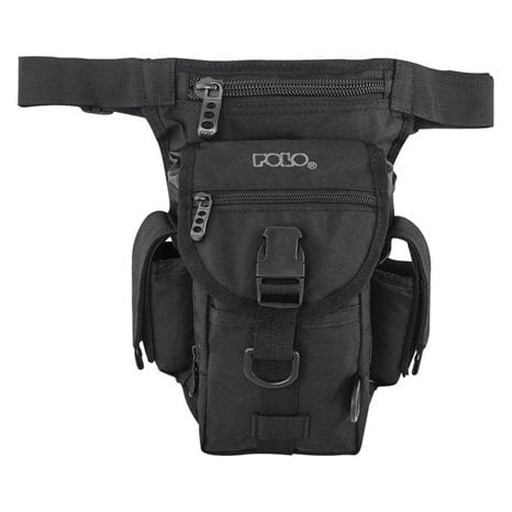 Τσαντάκι Polo Le-Gun με Δέσιμο Ποδιού Μαύρο 908091-02