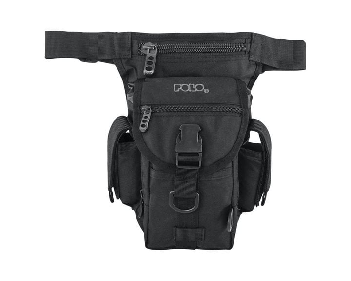 Τσαντάκι Polo Le-Gun με Δέσιμο Ποδιού Μαύρο 908091-02