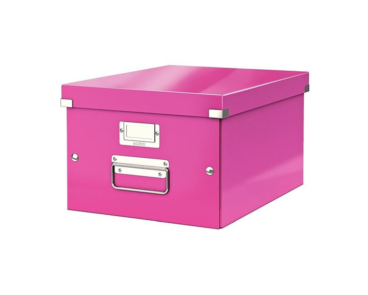 Κουτί Αποθήκευσης Leitz Click & Store 281x370x200 Φούξια