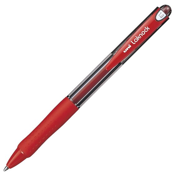 Στυλό Uni-Ball Laknock 1.0mm SN-100 Κόκκινο