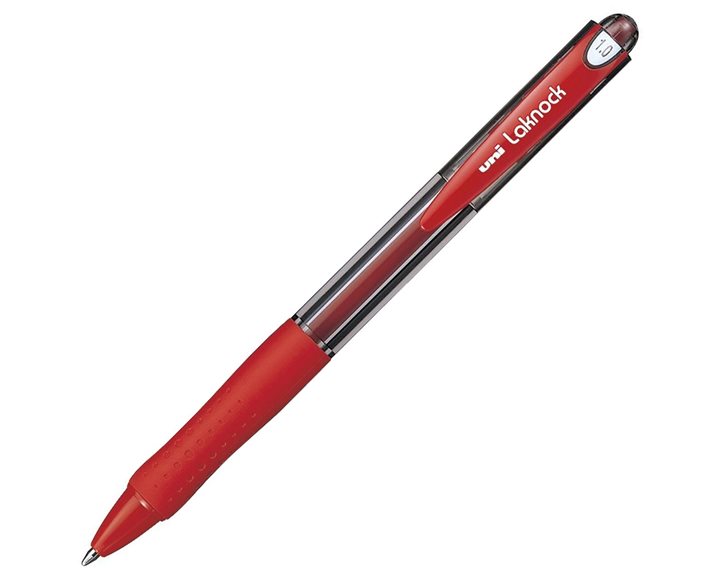 Στυλό Uni-Ball Laknock 1.0mm SN-100 Κόκκινο
