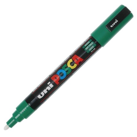 Μαρκαδόρος Uni Posca PC-5M Πράσινο