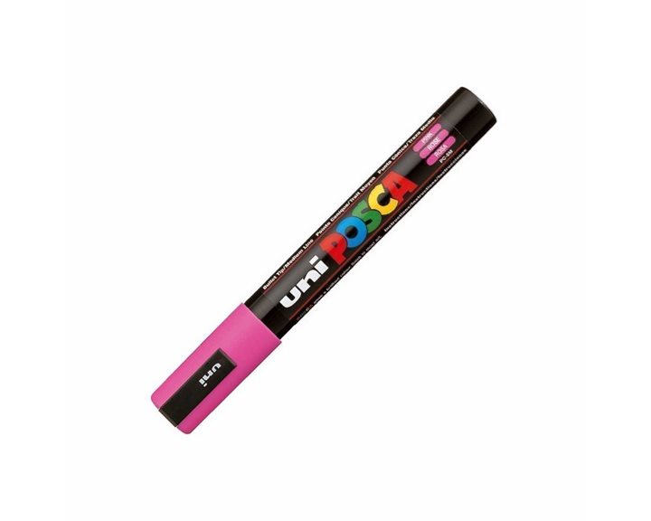 Μαρκαδόρος Uni Posca PC-5M Ροζ